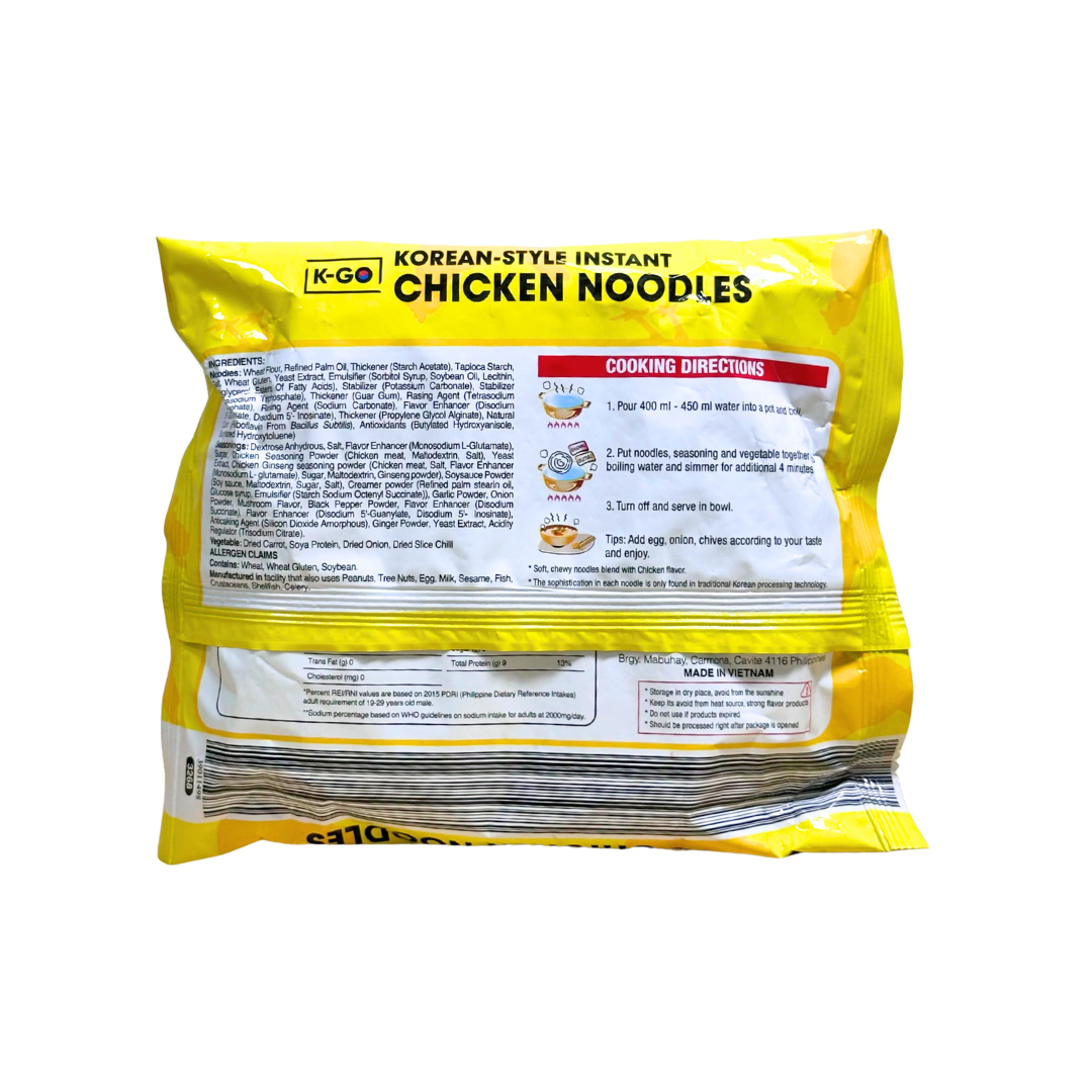 Korean Chicken Noodles